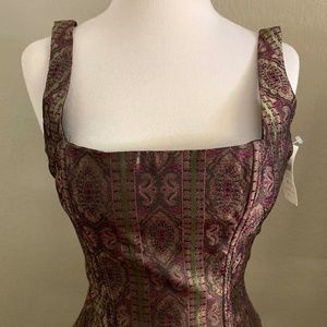 Vintage Jessica McClintock Corset Top - Size 3